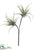 Silk Plants Direct Tillandsia Spray - Green - Pack of 12