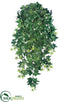 Silk Plants Direct Sage Ivy Hanging Plant Bush - Green - Pack of 4