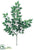 Silk Plants Direct Ming Aralia Spray - Green - Pack of 12