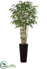 Silk Plants Direct Bamboo Tree - Green - Pack of 1