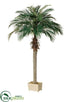 Silk Plants Direct Phoenix Palm Tree - Green - Pack of 2