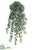 Silk Plants Direct Mini Ivy Vine Hanging Bush - Green - Pack of 6