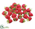 Silk Plants Direct Large Strawberry - Red - Pack of 1