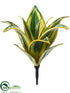 Silk Plants Direct Agave Plant - Green Variegated - Pack of 24