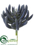 Silk Plants Direct Aeonium - Lavender Gray - Pack of 24