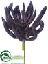 Silk Plants Direct Aeonium - Purple - Pack of 24
