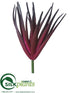 Silk Plants Direct Aloe Pick - Burgundy - Pack of 12