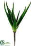 Silk Plants Direct Aloe Plant - Green - Pack of 6