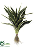 Silk Plants Direct Aloe Plant - Green White - Pack of 4