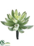 Silk Plants Direct Mini Agave Pick - Green Flocked - Pack of 24
