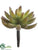 Mini Agave Pick - Green Flocked Green Purple - Pack of 24