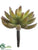 Mini Agave Pick - Green Flocked Green Purple - Pack of 24