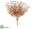 Silk Plants Direct Flocked Lace Bush - Camel - Pack of 24