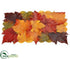 Silk Plants Direct Leaf Placemat - Fall - Pack of 12