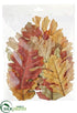 Silk Plants Direct Oak Leaf Assortment - Fall - Pack of 24