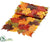 Silk Plants Direct Leaf Table Runner - Fall - Pack of 12