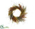 Plastic Rattail Grass Wreath - Fall - Pack of 2