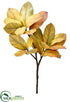 Silk Plants Direct Magnolia Leaf Spray - Fall - Pack of 6
