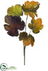Silk Plants Direct Fig Leaf Spray - Fall - Pack of 12