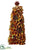 Pine Cone, Wood Chip Leaf, Apple Cone Topiary - Fall - Pack of 2