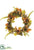 Sunflower, Pumpkin, Berry Wreath - Fall - Pack of 2