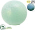 Silk Plants Direct Battery Operated Glass Ball Table Top With Light - Jade - Pack of 8