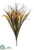 Silk Plants Direct Wheat Grass Bush - Green Natural - Pack of 12