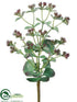 Silk Plants Direct Desert Butterfly Plant - Green Mauve - Pack of 12