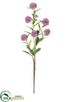 Silk Plants Direct Ixora Spray - Boysenberry - Pack of 12
