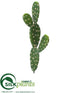 Silk Plants Direct Bunny Ear Cactus - Green - Pack of 24