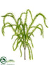 Silk Plants Direct Bottle Brush Cactus - Green - Pack of 12