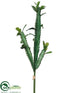 Silk Plants Direct Cactus Bundle - Green - Pack of 24