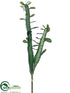 Silk Plants Direct Cactus Bundle - Green - Pack of 12