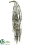 Silk Plants Direct Pencil Cactus Hanging Bush - Green - Pack of 24