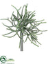 Silk Plants Direct Pencil Cactus Pick - Green Gray - Pack of 12