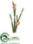 Christmas Cactus Stem - Red Green - Pack of 12