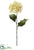 Silk Plants Direct Hydrangea Spray - Beige Ice - Pack of 12