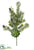 Iced Echeveria, Plastic Pine Cone, Pine Spray - Green Ice - Pack of 12