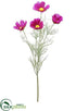Silk Plants Direct Cosmos Spray - Orchid - Pack of 12
