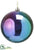 Plastic Ball Ornament - Peacock - Pack of 12