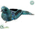 Sequin Bird With Clip - Peacock - Pack of 36