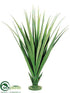 Silk Plants Direct Dracaena Plant - Green Two Tone - Pack of 2