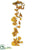 Grape Leaf Garland - Mustard - Pack of 6