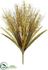Silk Plants Direct Millet Bush - Mustard - Pack of 6