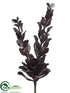 Silk Plants Direct Echeveria - Burgundy Dark - Pack of 4