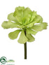 Silk Plants Direct Echeveria Pick - Green Light - Pack of 24