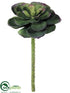 Silk Plants Direct Echeveria Pick - Green Dark - Pack of 24