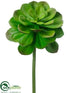 Silk Plants Direct Echeveria - Green - Pack of 12