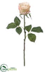 Silk Plants Direct Rose Bud Spray - Beige - Pack of 12