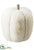 Fur Pumpkin - Beige - Pack of 4